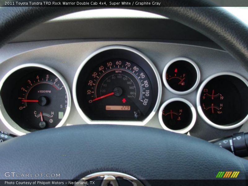  2011 Tundra TRD Rock Warrior Double Cab 4x4 TRD Rock Warrior Double Cab 4x4 Gauges