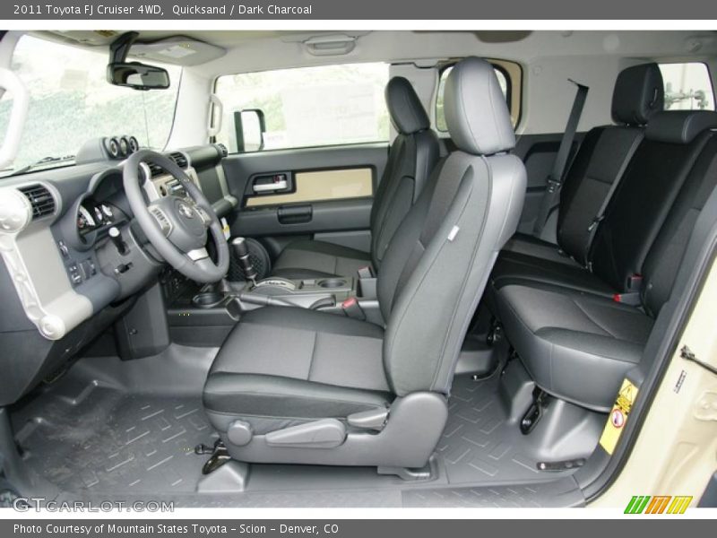 Quicksand / Dark Charcoal 2011 Toyota FJ Cruiser 4WD
