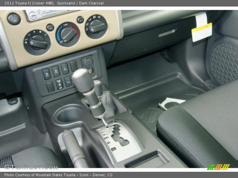 Quicksand / Dark Charcoal 2011 Toyota FJ Cruiser 4WD