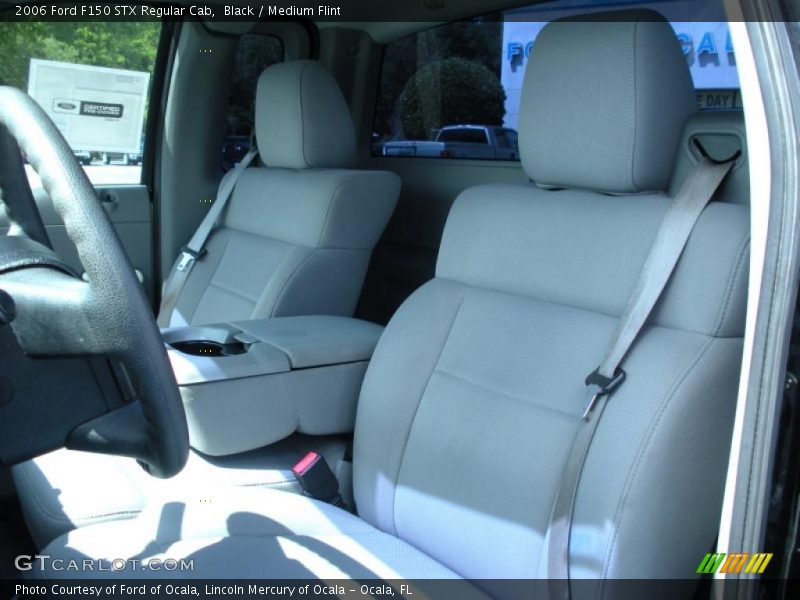 Black / Medium Flint 2006 Ford F150 STX Regular Cab