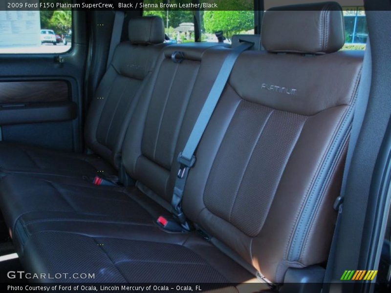 Black / Sienna Brown Leather/Black 2009 Ford F150 Platinum SuperCrew