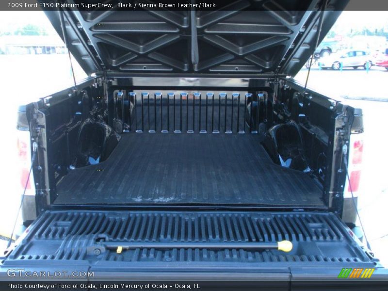 Black / Sienna Brown Leather/Black 2009 Ford F150 Platinum SuperCrew
