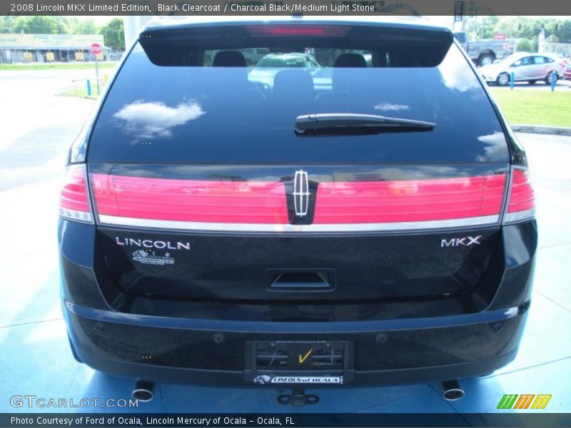 Black Clearcoat / Charcoal Black/Medium Light Stone 2008 Lincoln MKX Limited Edition