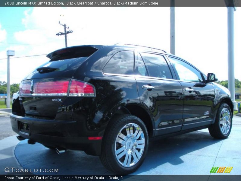 Black Clearcoat / Charcoal Black/Medium Light Stone 2008 Lincoln MKX Limited Edition