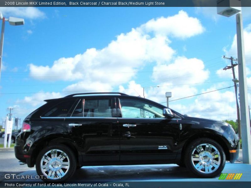 Black Clearcoat / Charcoal Black/Medium Light Stone 2008 Lincoln MKX Limited Edition