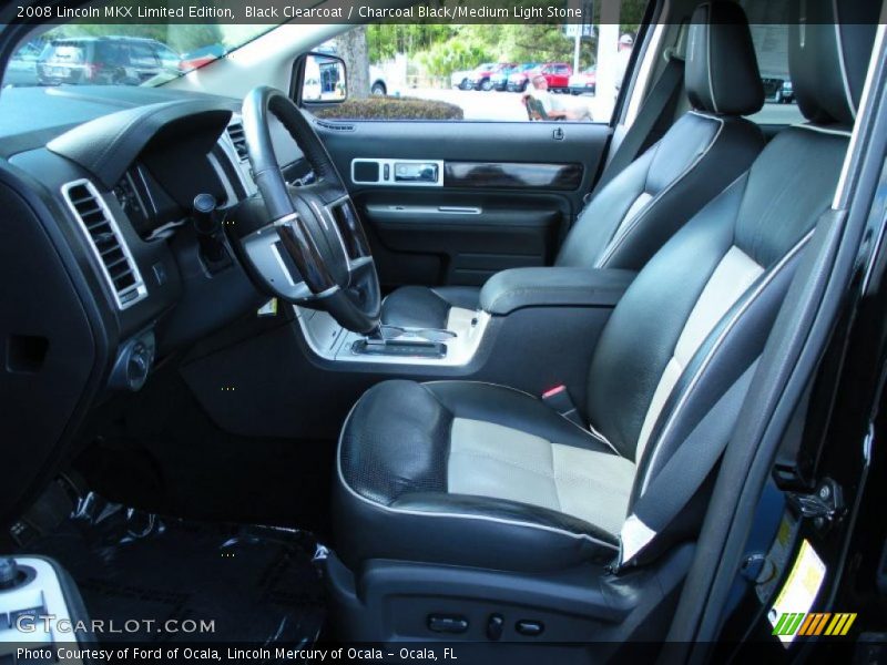 Black Clearcoat / Charcoal Black/Medium Light Stone 2008 Lincoln MKX Limited Edition