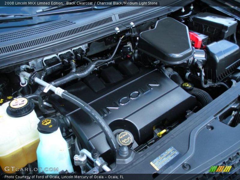 Black Clearcoat / Charcoal Black/Medium Light Stone 2008 Lincoln MKX Limited Edition