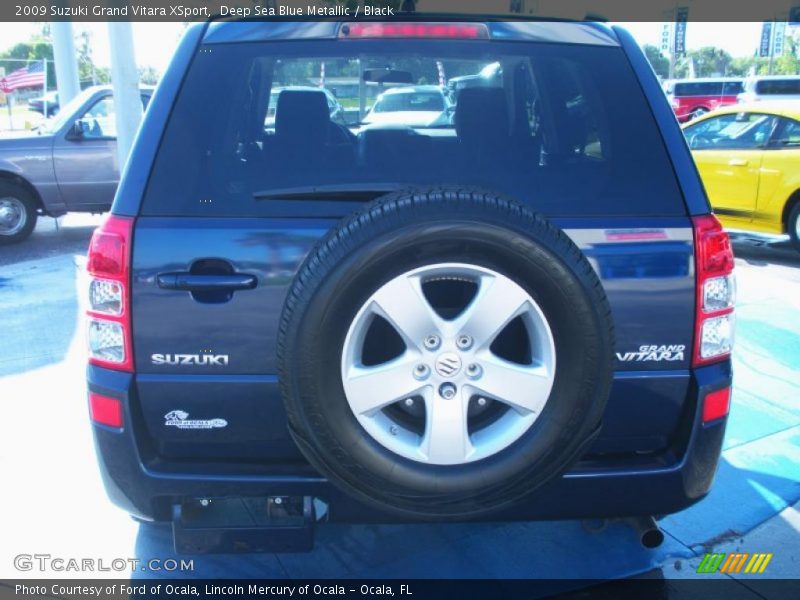 Deep Sea Blue Metallic / Black 2009 Suzuki Grand Vitara XSport