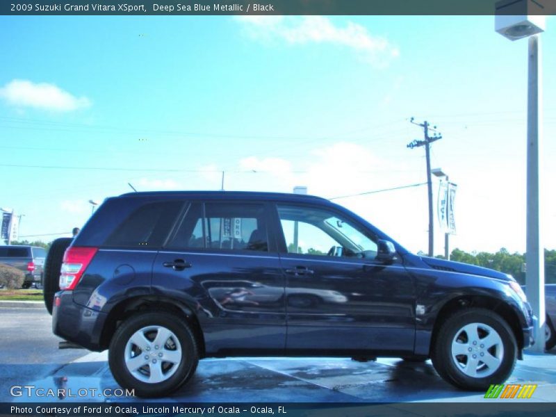 Deep Sea Blue Metallic / Black 2009 Suzuki Grand Vitara XSport