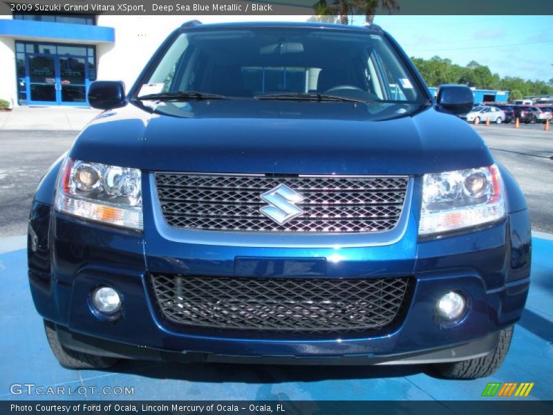 Deep Sea Blue Metallic / Black 2009 Suzuki Grand Vitara XSport