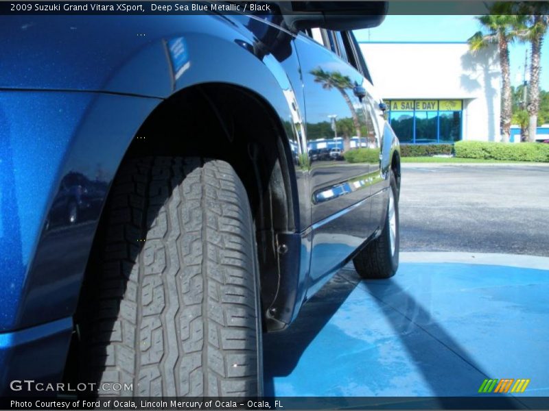 Deep Sea Blue Metallic / Black 2009 Suzuki Grand Vitara XSport