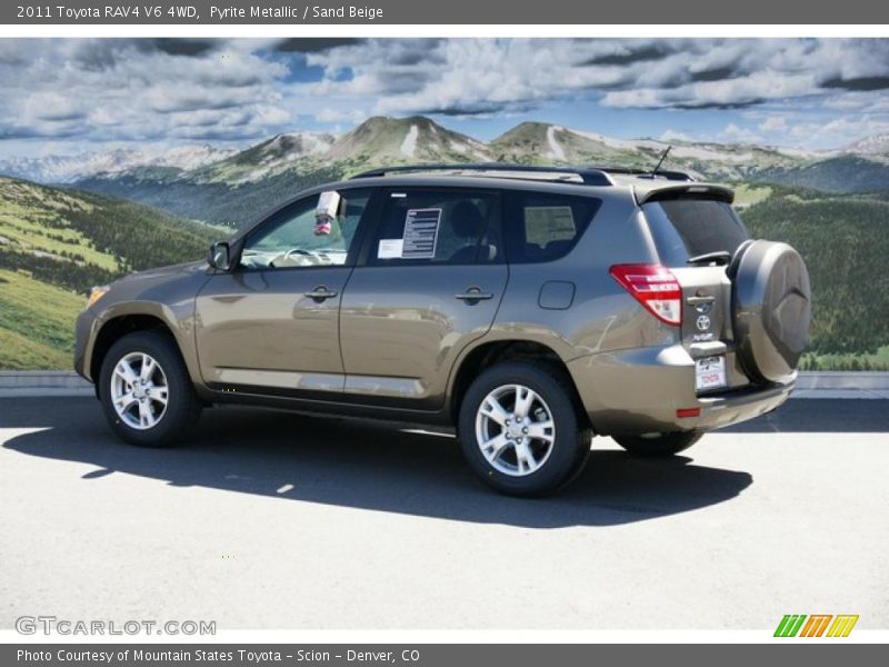 Pyrite Metallic / Sand Beige 2011 Toyota RAV4 V6 4WD