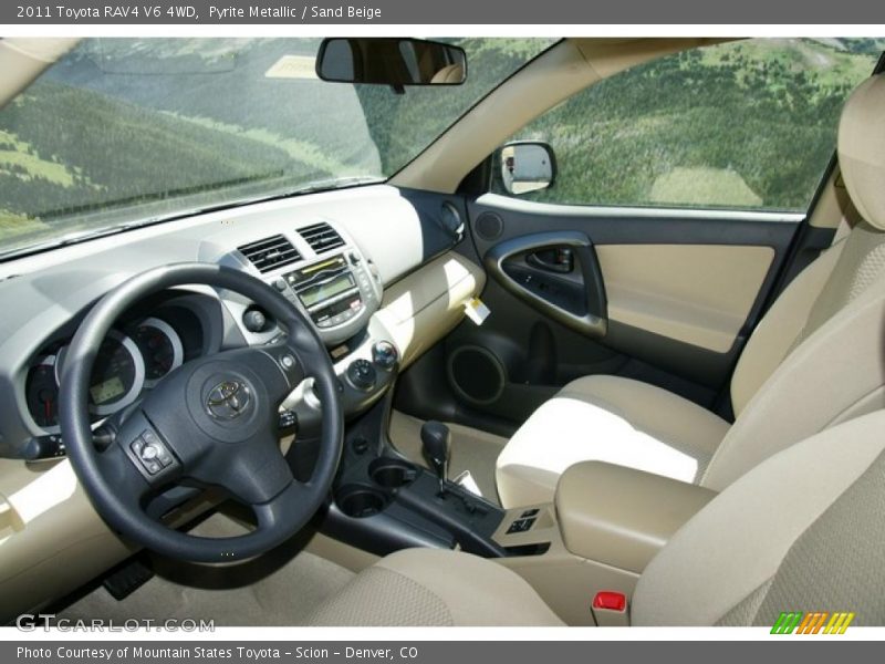 Pyrite Metallic / Sand Beige 2011 Toyota RAV4 V6 4WD