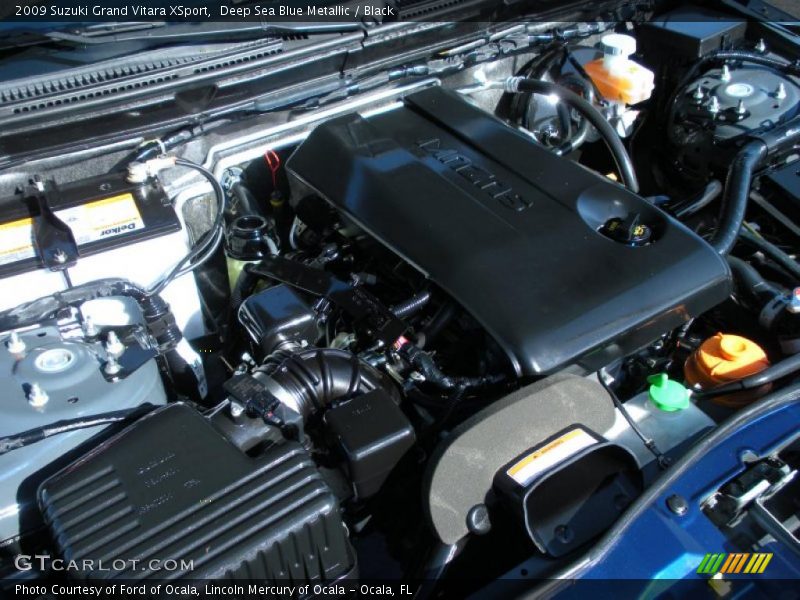 Deep Sea Blue Metallic / Black 2009 Suzuki Grand Vitara XSport