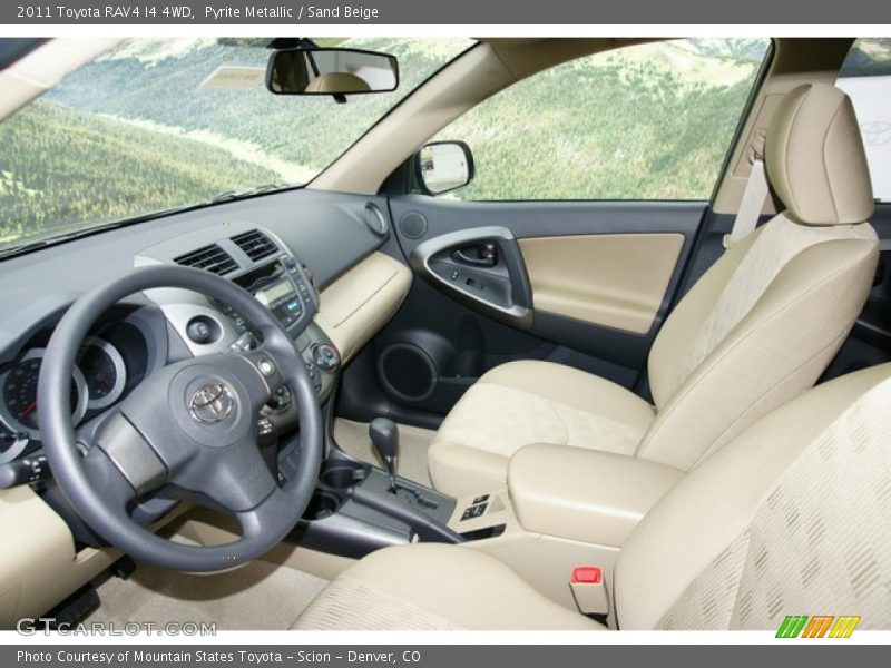 Pyrite Metallic / Sand Beige 2011 Toyota RAV4 I4 4WD