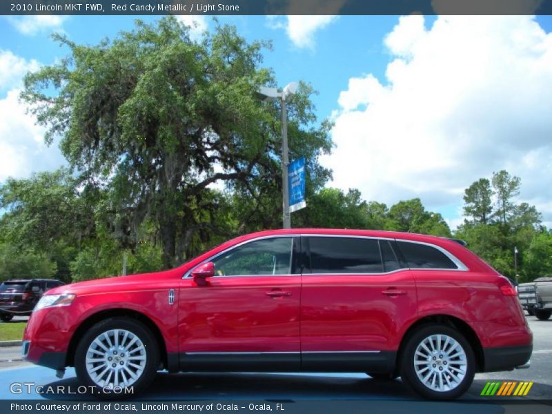 Red Candy Metallic / Light Stone 2010 Lincoln MKT FWD