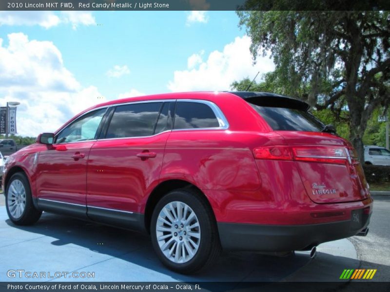 Red Candy Metallic / Light Stone 2010 Lincoln MKT FWD