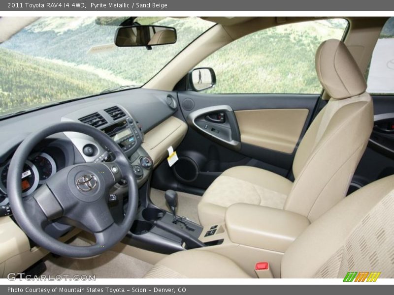 Pyrite Metallic / Sand Beige 2011 Toyota RAV4 I4 4WD