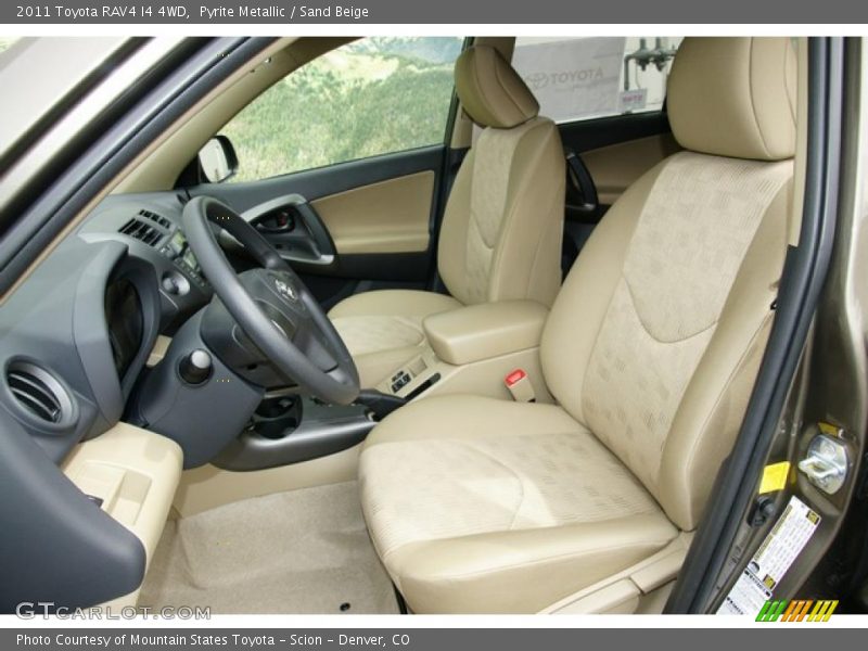 Pyrite Metallic / Sand Beige 2011 Toyota RAV4 I4 4WD