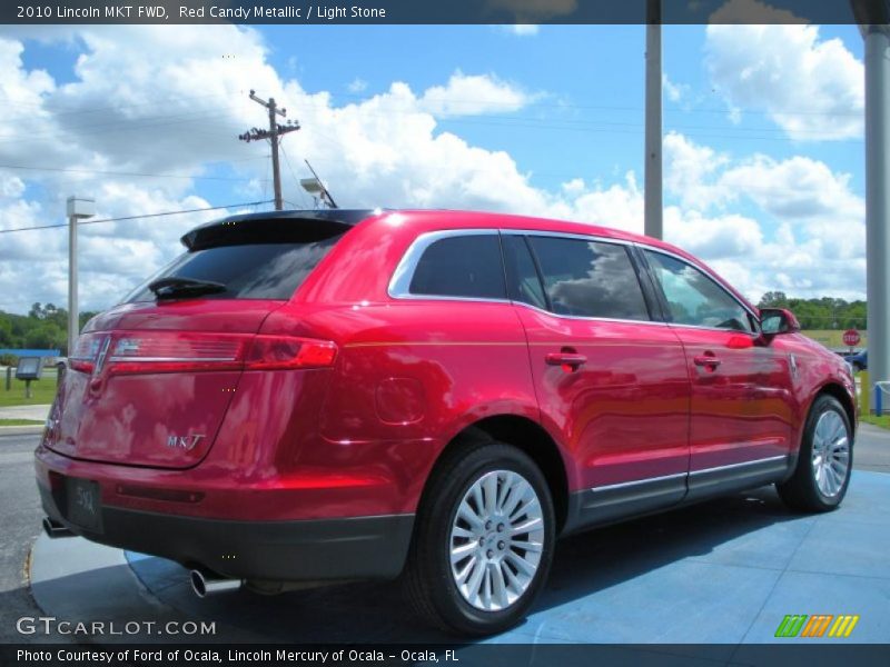 Red Candy Metallic / Light Stone 2010 Lincoln MKT FWD
