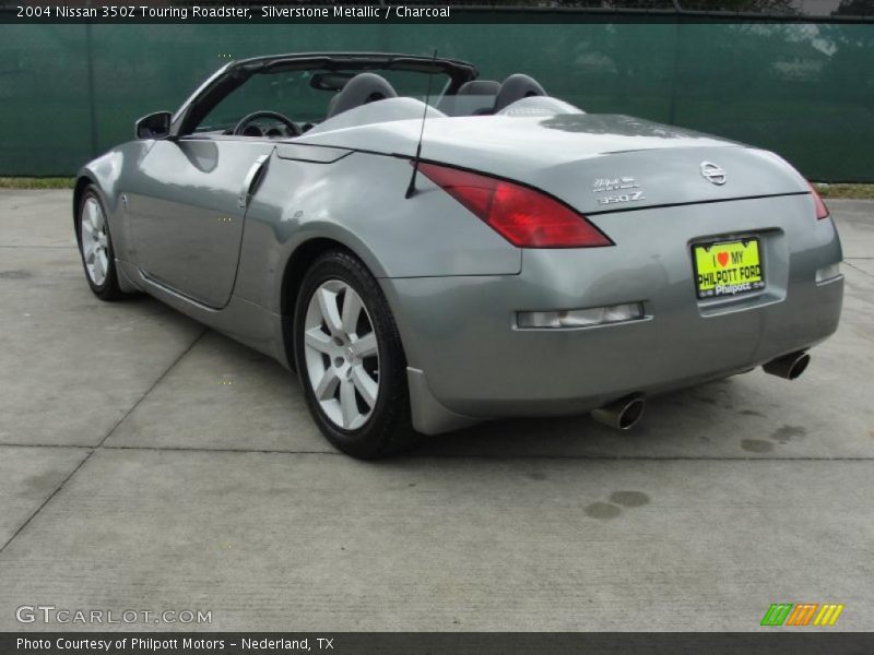 Silverstone Metallic / Charcoal 2004 Nissan 350Z Touring Roadster