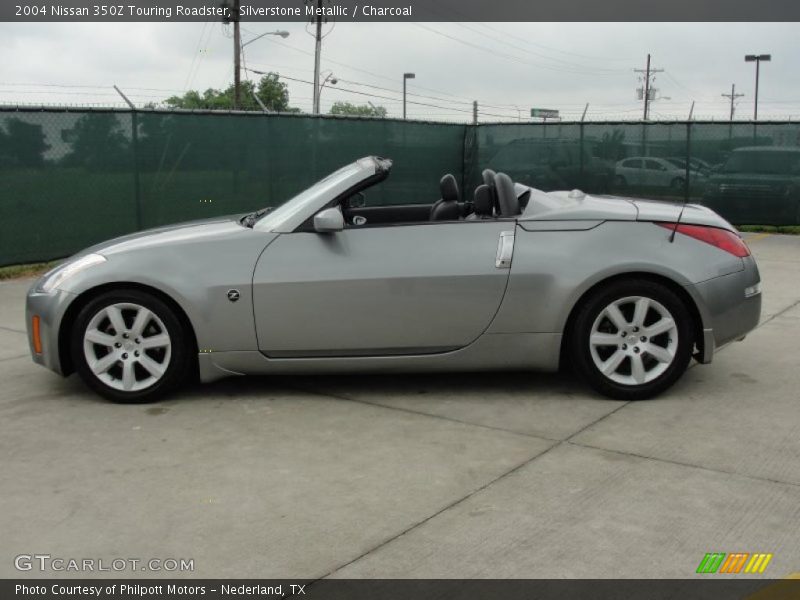 Silverstone Metallic / Charcoal 2004 Nissan 350Z Touring Roadster