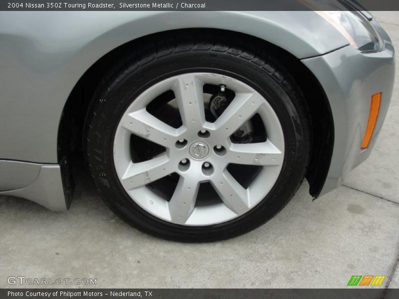 Silverstone Metallic / Charcoal 2004 Nissan 350Z Touring Roadster
