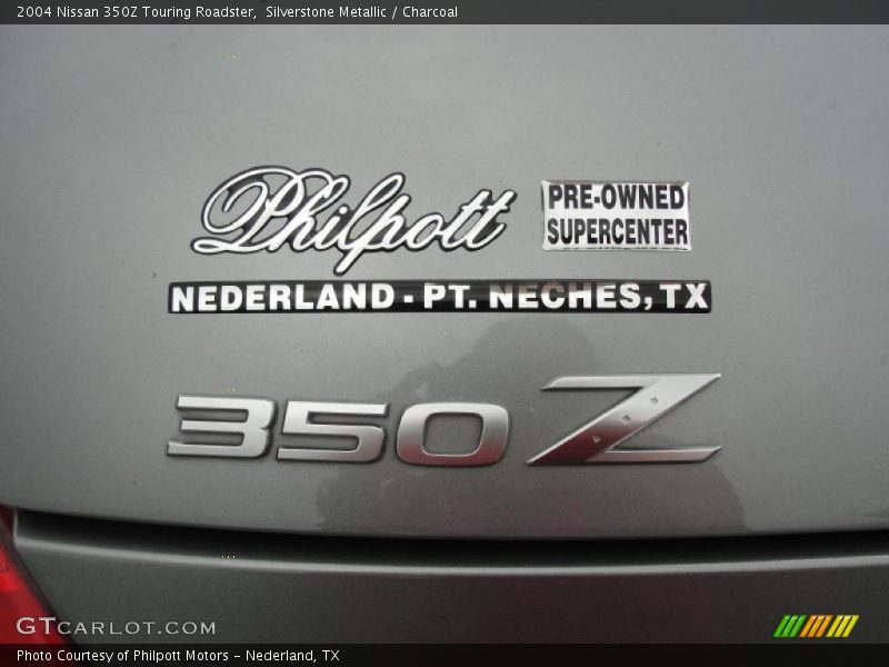 Silverstone Metallic / Charcoal 2004 Nissan 350Z Touring Roadster