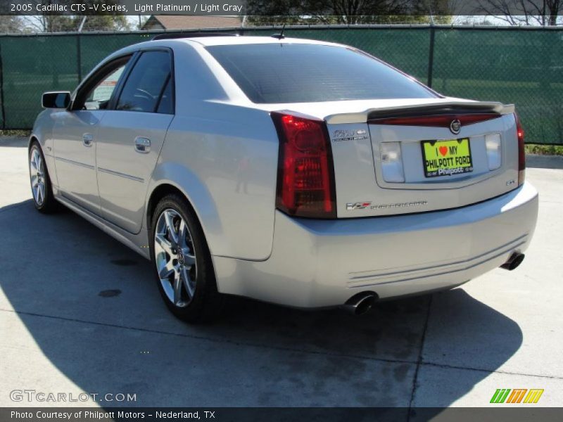 Light Platinum / Light Gray 2005 Cadillac CTS -V Series