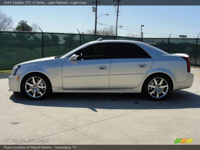 Light Platinum / Light Gray 2005 Cadillac CTS -V Series