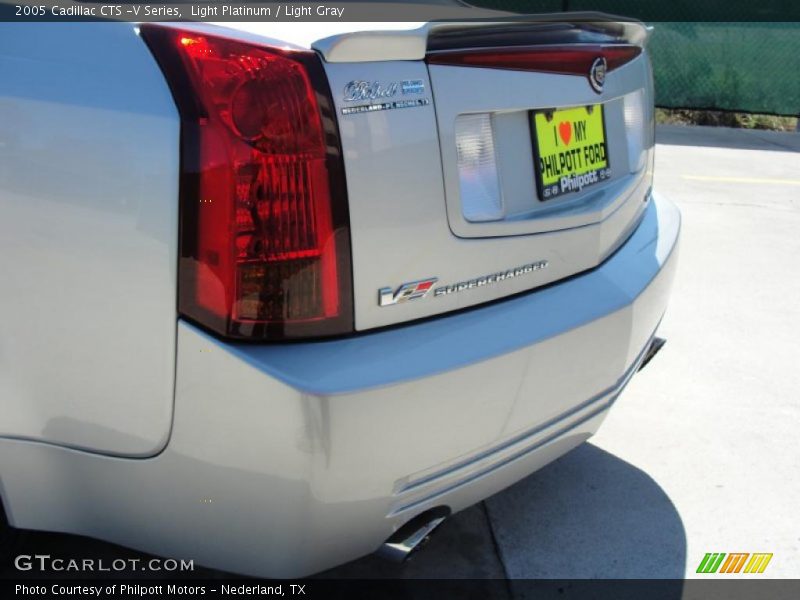 Light Platinum / Light Gray 2005 Cadillac CTS -V Series