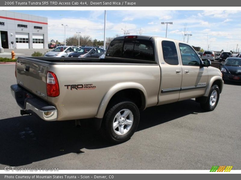 Desert Sand Mica / Taupe 2006 Toyota Tundra SR5 TRD Access Cab 4x4