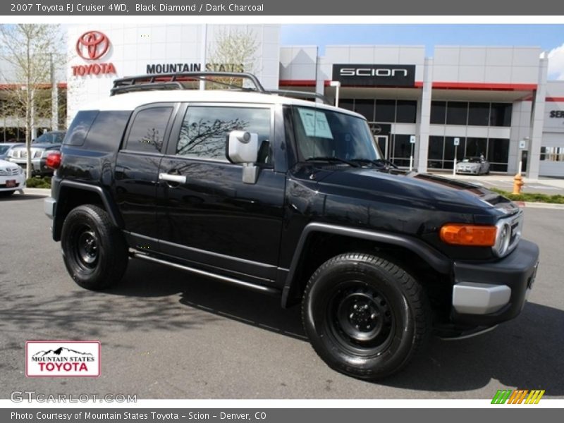 Black Diamond / Dark Charcoal 2007 Toyota FJ Cruiser 4WD