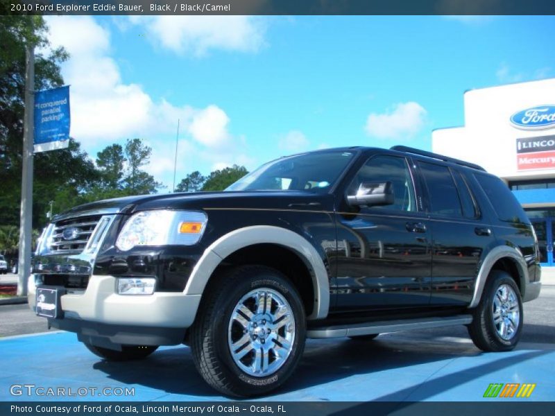 Black / Black/Camel 2010 Ford Explorer Eddie Bauer