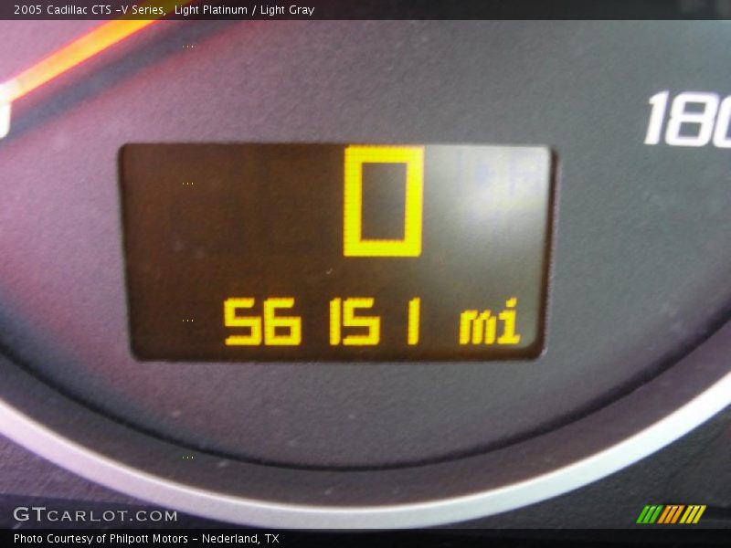 Light Platinum / Light Gray 2005 Cadillac CTS -V Series