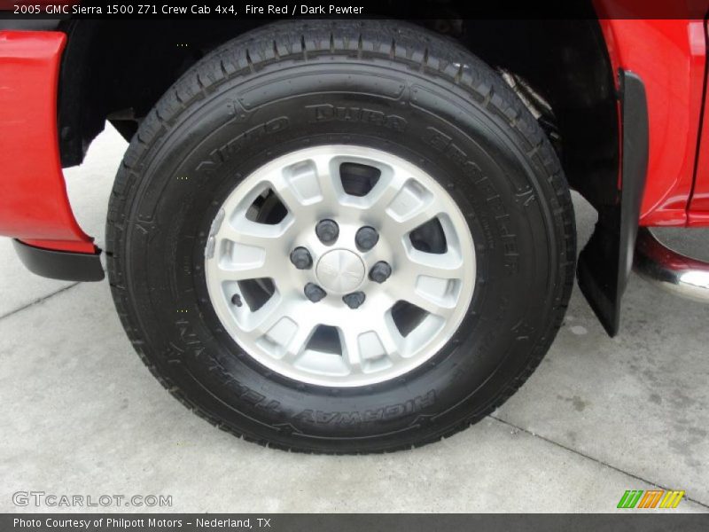 Fire Red / Dark Pewter 2005 GMC Sierra 1500 Z71 Crew Cab 4x4