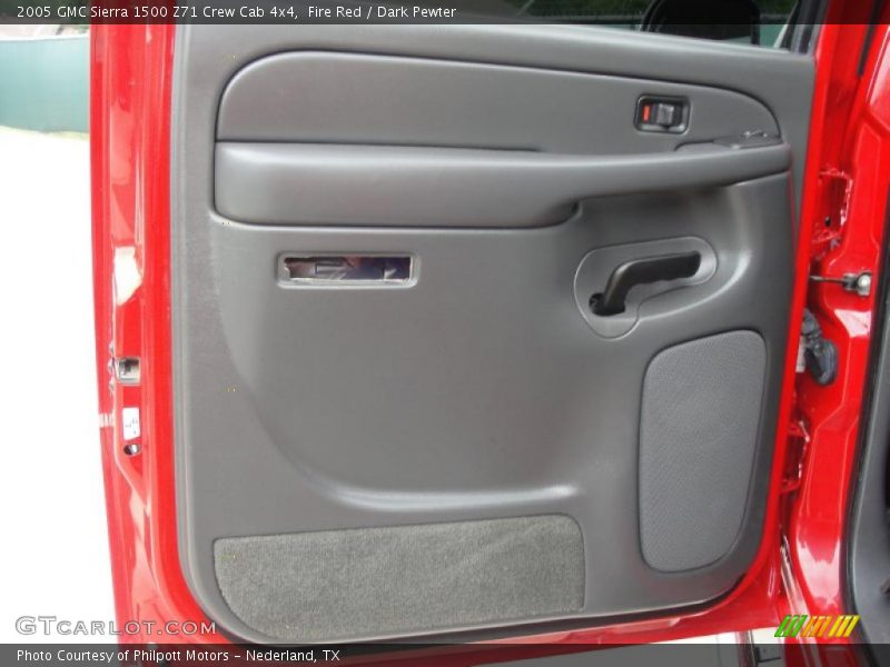 Fire Red / Dark Pewter 2005 GMC Sierra 1500 Z71 Crew Cab 4x4