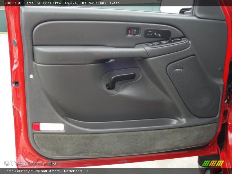Fire Red / Dark Pewter 2005 GMC Sierra 1500 Z71 Crew Cab 4x4