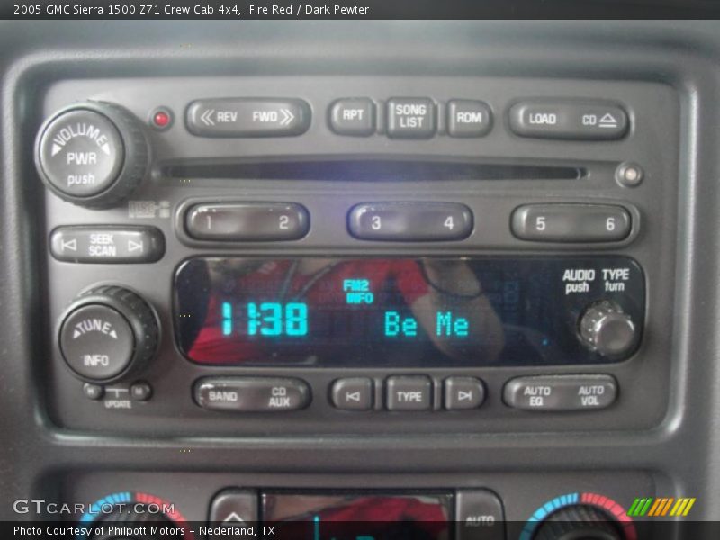 Fire Red / Dark Pewter 2005 GMC Sierra 1500 Z71 Crew Cab 4x4