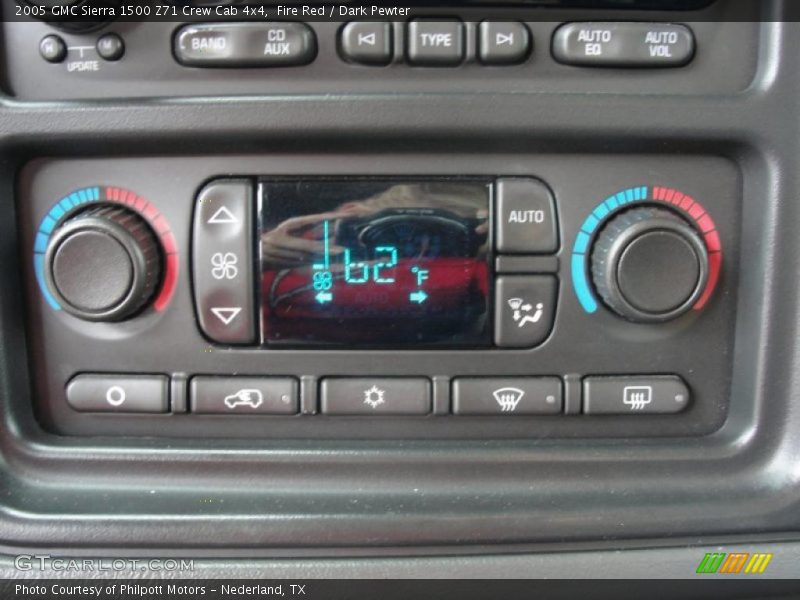 Fire Red / Dark Pewter 2005 GMC Sierra 1500 Z71 Crew Cab 4x4