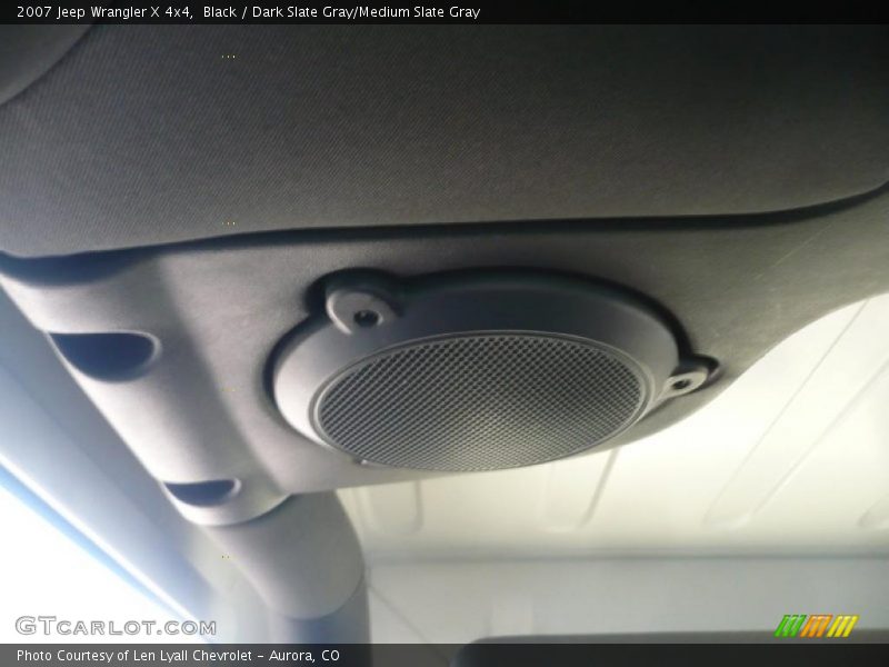 Black / Dark Slate Gray/Medium Slate Gray 2007 Jeep Wrangler X 4x4