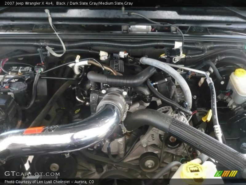Black / Dark Slate Gray/Medium Slate Gray 2007 Jeep Wrangler X 4x4