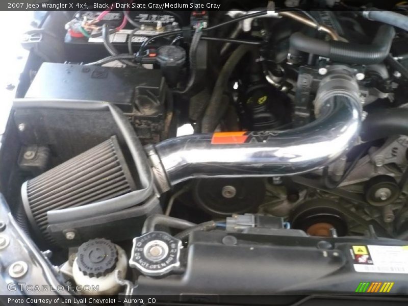 Black / Dark Slate Gray/Medium Slate Gray 2007 Jeep Wrangler X 4x4