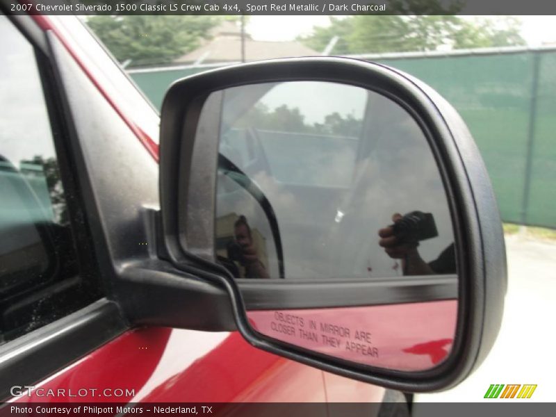 Sport Red Metallic / Dark Charcoal 2007 Chevrolet Silverado 1500 Classic LS Crew Cab 4x4