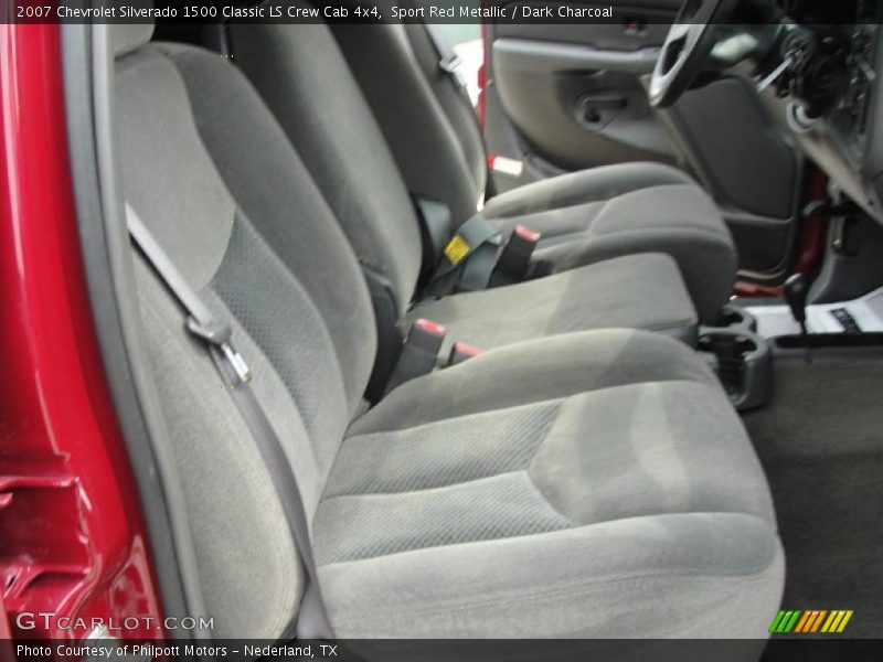 Sport Red Metallic / Dark Charcoal 2007 Chevrolet Silverado 1500 Classic LS Crew Cab 4x4