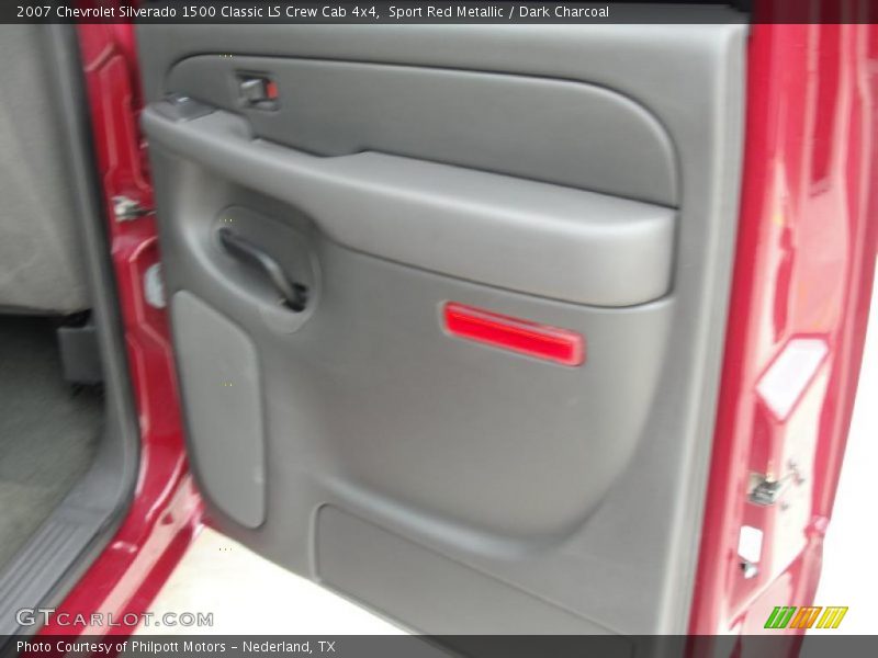 Sport Red Metallic / Dark Charcoal 2007 Chevrolet Silverado 1500 Classic LS Crew Cab 4x4