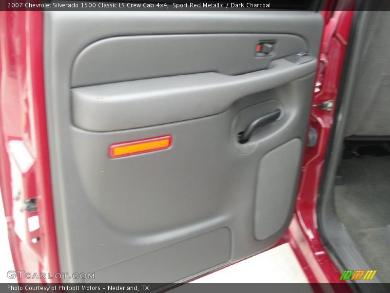 Sport Red Metallic / Dark Charcoal 2007 Chevrolet Silverado 1500 Classic LS Crew Cab 4x4