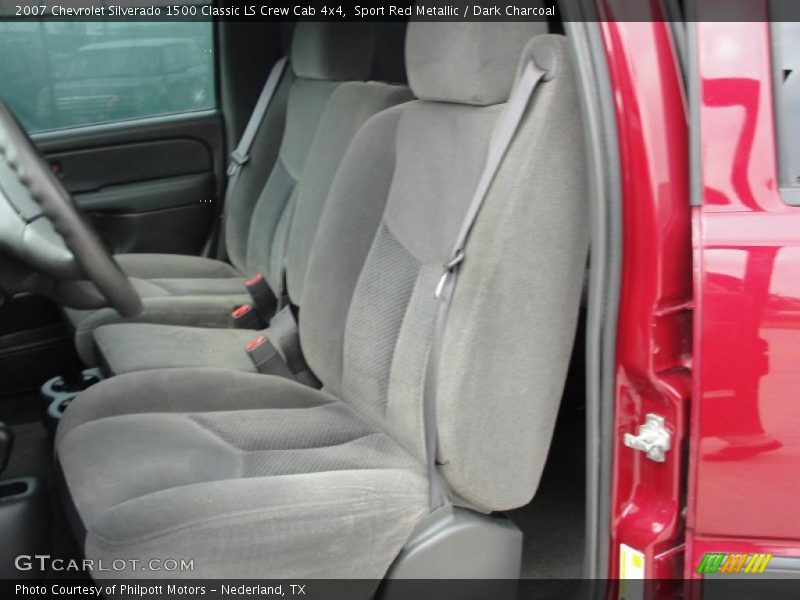 Sport Red Metallic / Dark Charcoal 2007 Chevrolet Silverado 1500 Classic LS Crew Cab 4x4