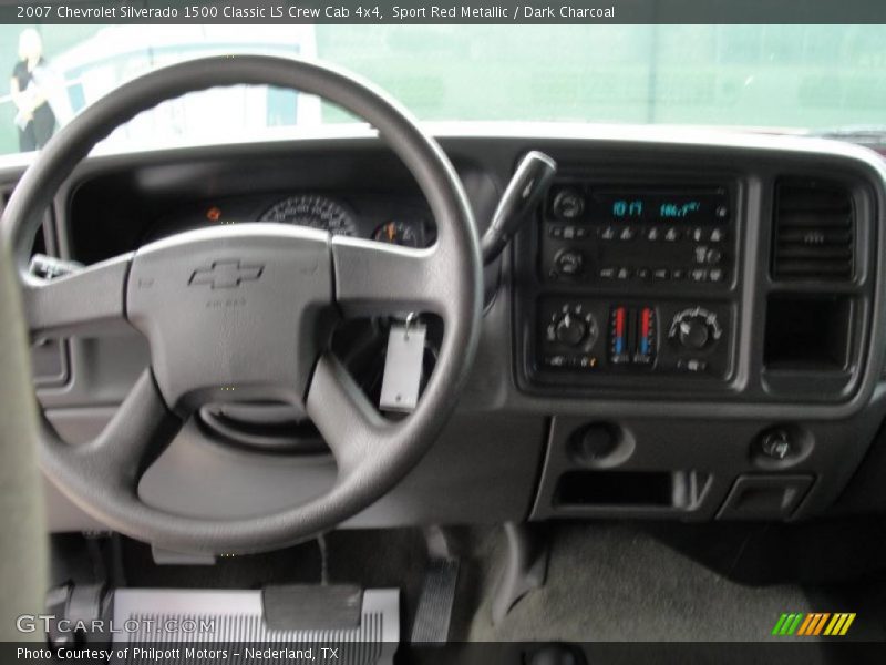 Sport Red Metallic / Dark Charcoal 2007 Chevrolet Silverado 1500 Classic LS Crew Cab 4x4