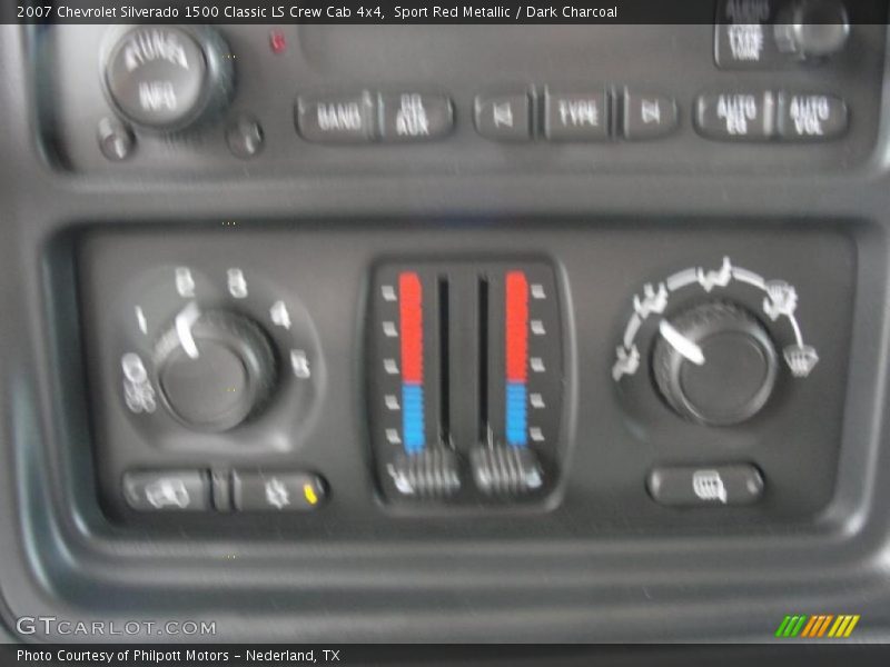 Sport Red Metallic / Dark Charcoal 2007 Chevrolet Silverado 1500 Classic LS Crew Cab 4x4